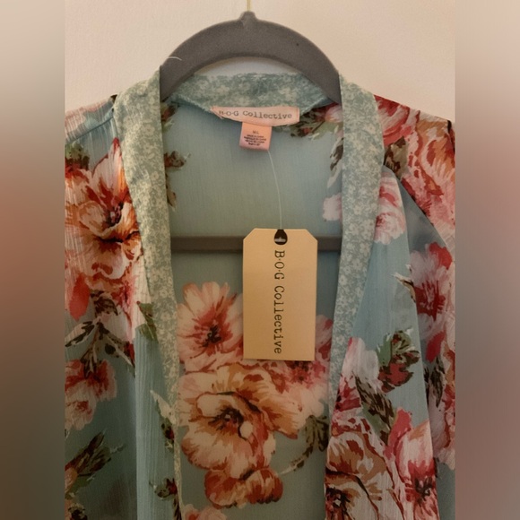 B.O.G Collective Kimono NWT - Picture 4 of 5